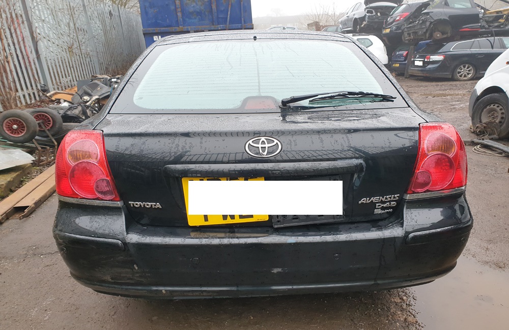 Toyota Avensis T Spirit D4D Boot lid